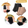 Baluue 5sets Comfortable Foot Support Heel Brace Washable Heel Sleeves