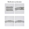 Corrugated Pipe Connector M32 - Sleeve, 4 Half Shells (for