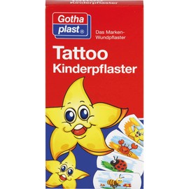 Tattoo Children's Plasters 25 x 57 mm Pack of 8