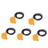 5PCS Cylindrical Proximity Switch NPN Normally Open Distance Approach Sensor