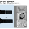 Gallipower 12Pcs Women Bra Extenders,Bra Strap Extender,Soft Stretchy Back Adjustable