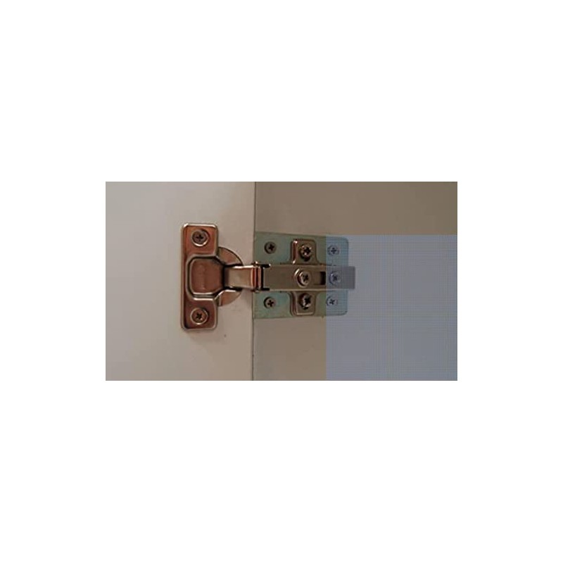 BSM Marketing Kitchen Cupboard Door Hinge Repair Kit Includes Plates