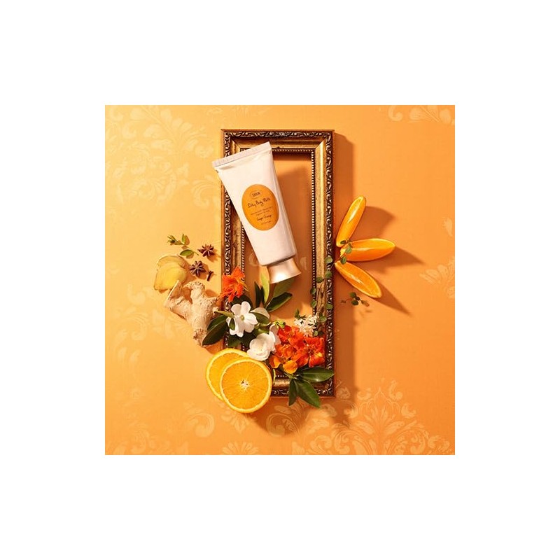 SABON Silky Body Milk, Ginger Orange, 6.8 fl oz (200