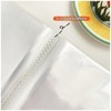Wnbsiue Sticker Storage Album, Sealing File, Large Capacity, Clear File,