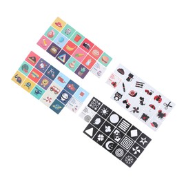 RiToEasysports Flashcards Educativos Tempranos, 64pcs Flashcards de bebé de Alto Contraste Flashcard de Estimulación Visual Juguete Educativo Temprano