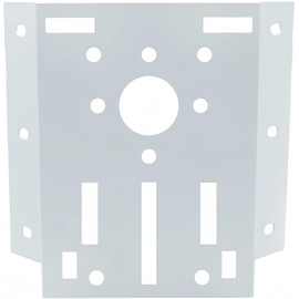 GledeYeTec Column Pole Dome Mount Bracket Adapter,External Corner Wall Mount Iron Plate Vertical Bracket for PTZ CCTV Surveillance Camera Metal Holder