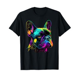 French Bulldog Pop Art Design Cute French Bulldog Lovers Men Women Girls Kids T-Shirt