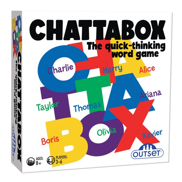 Cheatwell Games Chattabox | Naming Game For The Whole Family