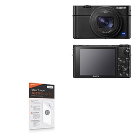 BoxWave Screen Protector Compatible with Sony DSC-RX100 VI - ClearTouch Anti-Glare (2-Pack), Anti-Fingerprint Matte Film Skin for Sony DSC-RX100 VI