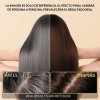 Shampoo Con Aceite De Argán Tinte Cubre Canas-marrón Oscuro