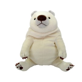 Sinada Global MOKW-0230W Mochi Bear, White, M
