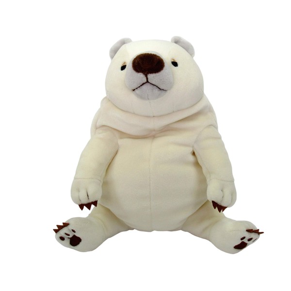Sinada Global MOKW-0230W Mochi Bear, White, M