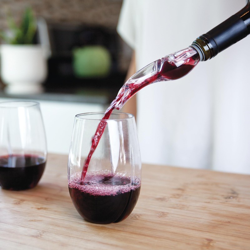 HOST TILT Wine Aerator Pour Spout, Wine Bottle Spout Pourer,
