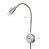 EVETHBEY LED Bedside Touch Dimmable Wall Mounted Reading Light -