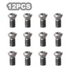 Diraeen 27pcs Carbide Lathe Tools,Tungsten Cutters Inserts Set for Wood