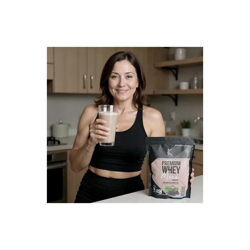 Proteína Whey Moca Kardagar De 1kg Rinde 33 Porciones 28gr
