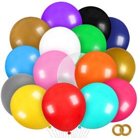 KAWKALSH 32pcs Big Balloons Assorted, 18 Inch Large Latex Balloons Giant Heavy Duty Balloons for Birthday Wedding Baby Shower Decorations