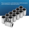 12pcs LM8UU 8mm Linear Motion Ball Bearing Bushing for 3D