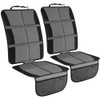Car Seat Protector, 2 Pack Large Car Seat Protectors for