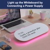 TSJ OFFICE Glass Desktop Whiteboard - 17 X 7 Inches
