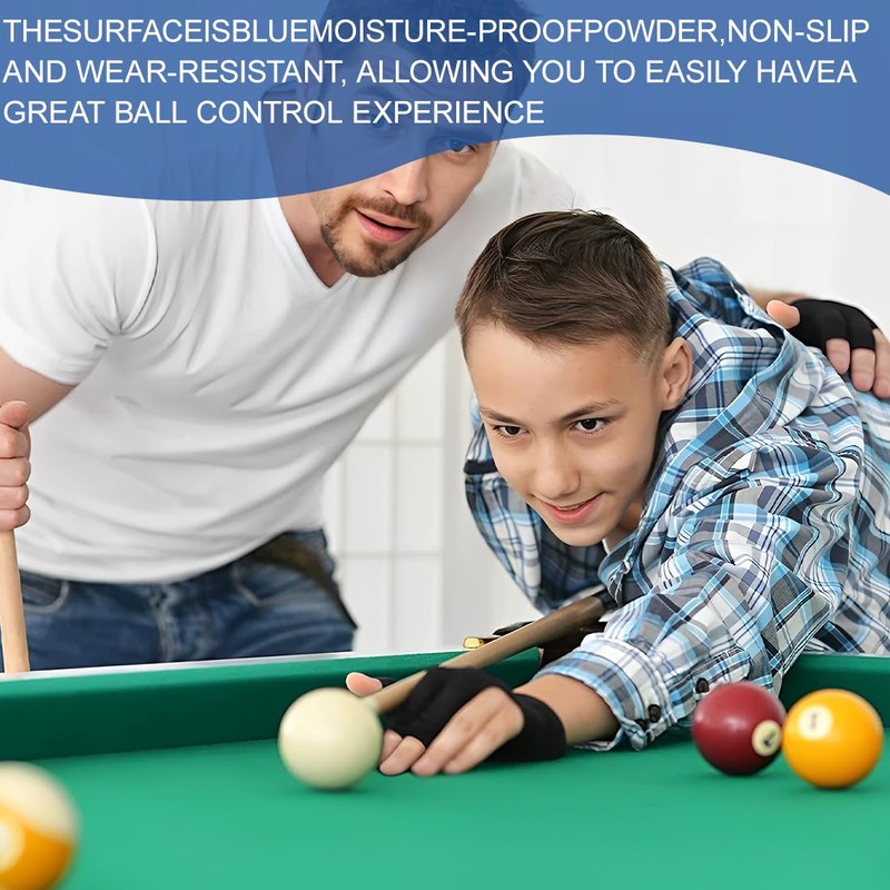 Cue Tips, 20 Pack 10 mm Billiard Replacement Tips, Cue