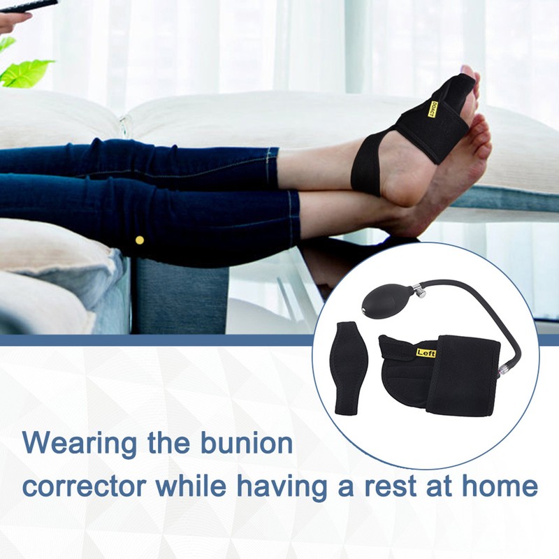 Bunion Corrector and Toe Straightener & Adjustable Orthopedic Pneumatic Bunion