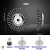 10 Inch Unbreakable Wired Trimmer Blade, Steel Wire Cutter Trimmer