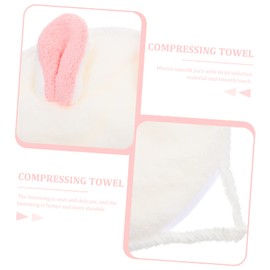 FRCOLOR Bio Collagen Facial Mask Cover Wet Compress Towel Face Beauty Towel Skincare