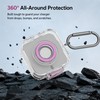 BEARDDO PC Case for Oura Ring Gen 4 Charger Protector