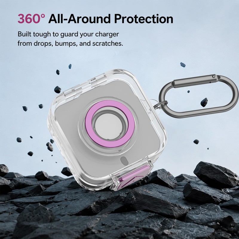 BEARDDO PC Case for Oura Ring Gen 4 Charger Protector
