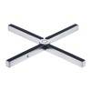 WMF MisterX Topfuntersetzer klappbar 19 x 19 cm, Cromargan Edelstahl