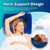Inflatable Cooling Pillow for Travel, Camping Pillow for Hot Sleeper,