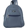 GENUINE LEATHER BACKPACK (3748) Blue