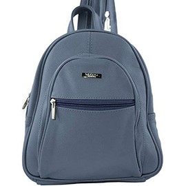 GENUINE LEATHER BACKPACK (3748) Blue