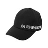 St Andrews 042-5987351 Unisex Cap, Adjustable Size, Golf Hat, 010_black