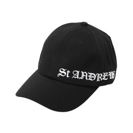 St Andrews 042-5987351 Unisex Cap, Adjustable Size, Golf Hat, 010_black