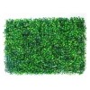 Cuher 8 Pzas Muro Verde Follaje Artificial Sintentico De 40x60cm