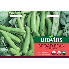 Unwins Broad Bean De Monica Seeds