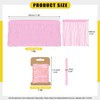 Mardatt Pink Fringe with Sequin Trim Kit, 4 Inch x