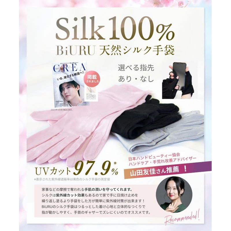Hand Care Advisor Recommendation [100% Natural Silk x 97.9% UV