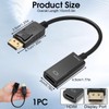 4K DisplayPort to HDMI Adapter, Ultra HD DP Male to