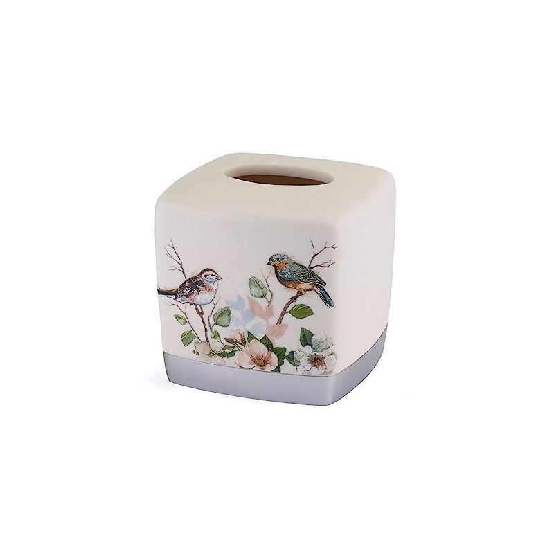 Avanti Linens - Tissue Box Cover, Nature Inspired Home Decor