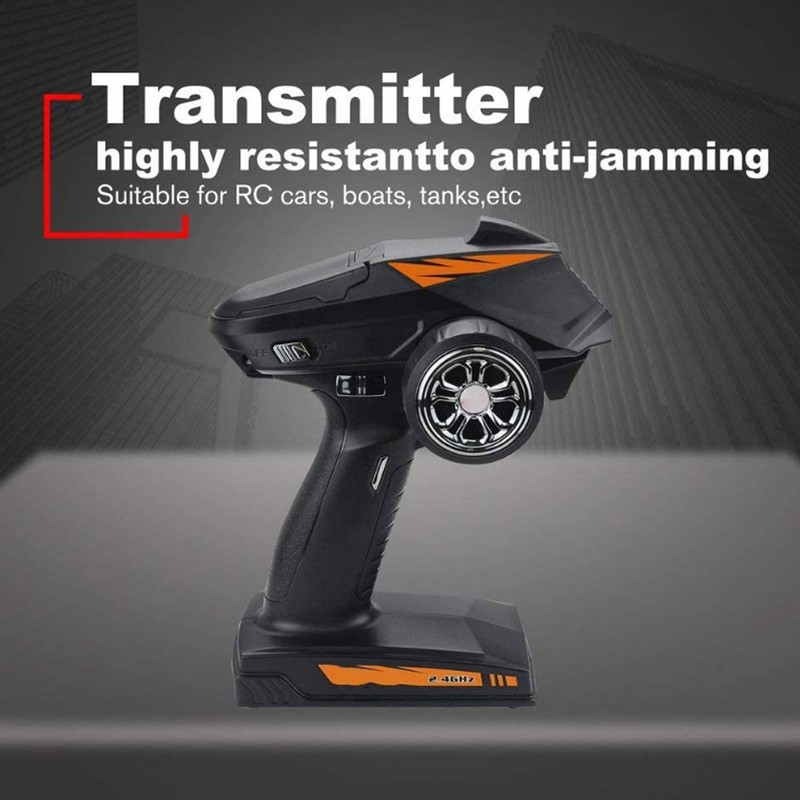 2.4Ghz 4 Channel Radio Transmitter with X6F Receiver for ZD