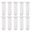 Baluue 5ml Tubes, Microcentrifuge Graduated Tube with, Polypropylene Small Sample