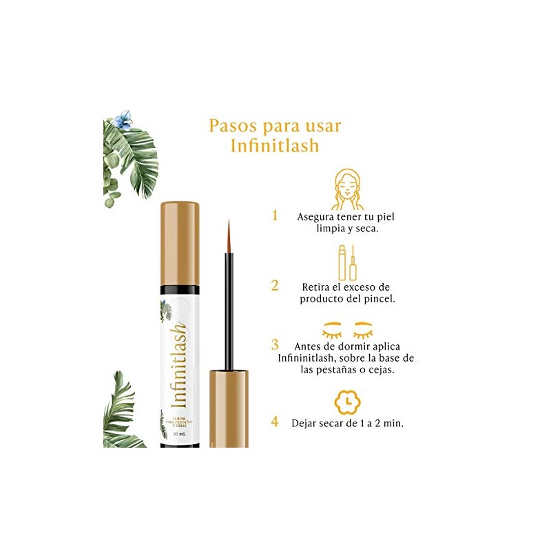 Suero para pestaas y cejas INFINITLASH con Biotina, Keratina, Vitamina