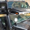 car-attention Side A-Pillar Hood Ditch Light Bar Mount Brackets For