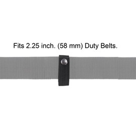 2Pcs Handcuff Strap Holder Holster Dual Safety Snap Closure Fit 2.25" Duty Belt