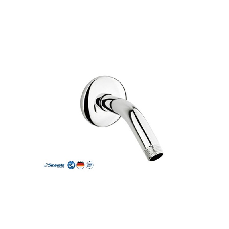 Shower Arm 45° 1/2 Inch Male / Male Thread Stainless