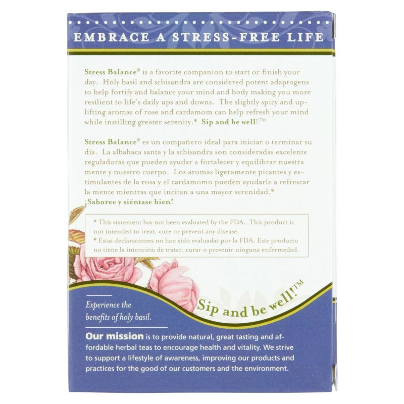 LIFESTYLE AWARENESS 2 PACK LIFESTYLE AWARENESS STRESS BALANCE HERBAL TEA
