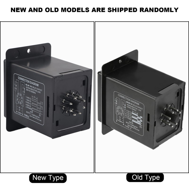 AC Delay On Timer Relay Digital Display Time Relay 0-199